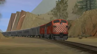 RUNAWAY TRAINZ: crashing into a  Station