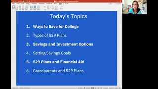 College Savings Month Webinar 2021