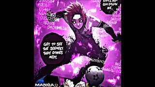 Blue Lock Edit | Anime vs Manga | RAPTURE - INTERWORLD #bluelock #manga #isagiyoichi