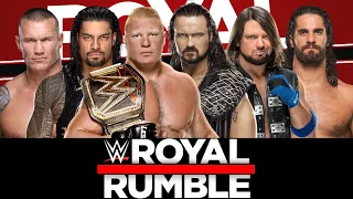 WWE 30 MAN ROYAL RUMBLE 2020 PREDICTIONS