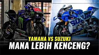 Beda Karakter Yamaha M1 vs Suzuki GSX-RR - Inline4 Motogp