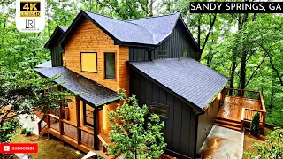 MUST SEE RENOVATED Ultra Contemporary TREE HOUSE Home for Sale in Sandy Springs GA - Atlanta Suburbs
