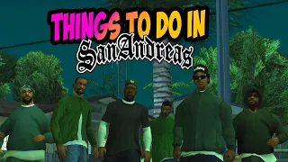 Глобальная модификация Things to do in San Andreas | GTA SAN ANDREAS BETA TTDISA #5