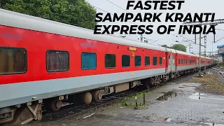 Mumbai to Delhi : Full Journey : 12907 Maharashtra Sampark Kranti Express  : Indian Railways