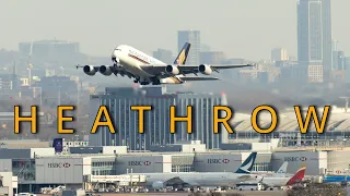 Airbus A380 at London Heathrow as you've never seen it before