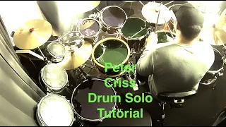 Peter Criss Drum Solo Tutorial