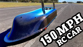 World's Strongest RC CAR Sounds Like Fighter Jet On Florida Highway!