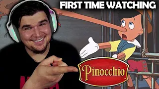 FIRST TIME WATCHING Pinocchio (1940 film) Movie Reaction