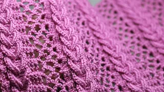 ИДЕАЛЬНО! Узор КОСИЧКИ крючком ВЯЗАНИЕ всего 2 ряда и такая красота! EASY Pattern Crochet