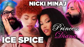 BESTIES React to Ice Spice & Nicki Minaj - Princess Diana