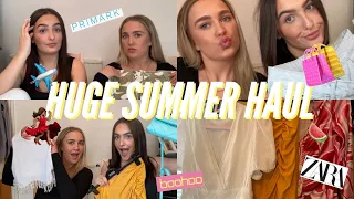 HUGE SUMMER 2022 HAUL ! We're back ! // ZARA, ASOS, BOOHOO..& A CATCH UP !