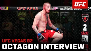 Tom Nolan Octagon Interview | UFC Vegas 92