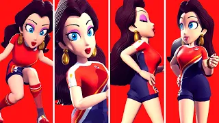 Mario Strikers Battle League - All Pauline Animations