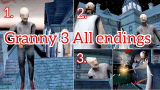 Granny 3 All 3 endings