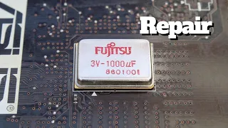 ASUS Rampage Extreme Fujitsu Capacitor Replacement