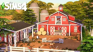 Chestnut Ridge Farm 🚜 The Sims 4 Horse Ranch Speed Build