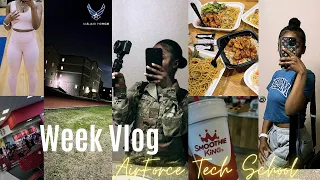 WEEK VLOG: Air Force Tech School Edition | FT Sam Houston, Tx