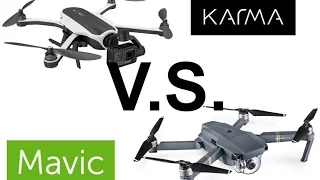 DJI Mavic VS GoPro Karma: COMPACT, COMPREHENSIVE DRONE OVERVIEW- What do I get?!