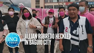 Jillian Robredo heckled in Baguio City