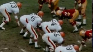 1971 Browns at Redskins Game 14