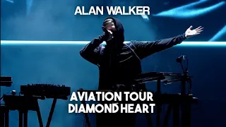 ALAN WALKER - DIAMOND HEART LIVE PERFORMANCE || ALAN WALKER AVIATION TOUR 2019 || MUMBAI, INDIA