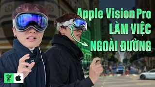 Mang Apple Vision Pro ra đường: Vừa đi vừa dùng được không? | Vật Vờ Studio