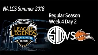 [ TSM vs Echo Fox ] - 2018 NA LCS Summer Week 4 Day 2 180716