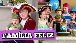 Fabiana Justus CELEBRA 9º MESVERSÁRIO do filho com festa 🤩