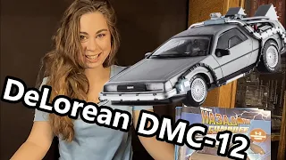DeLorean DMC-12 Назад в будущее. Сборка модели.