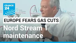 Gazprom Nord Stream One maintenance: Europe fears permanent Russian gas cuts • FRANCE 24 English