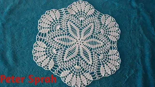 How to crochet Doily #01