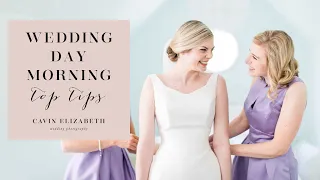 Wedding Morning & Getting Ready Advice: Choosing a Room, Music, Outfits, & More!