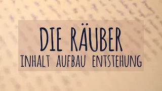 Schillers Räuber | Zusammenfassung | Aufbau | Entstehung