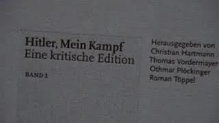 Umstrittene Neuausgabe von "Mein Kampf" vorgestellt
