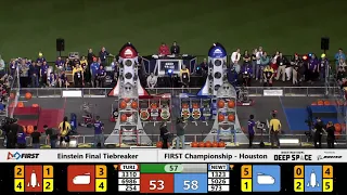 Einstein Final Tiebreaker - 2019 FIRST Championship - Houston