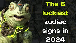 The 6 luckiest zodiac signs in 2024