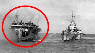 The US Aircraft Carrier that Wouldn't Stop Burning - USS Princeton