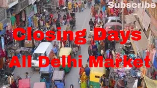 Closing Days | All Delhi Popular Market | Delhi Famous Market |