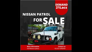 Nissan Patrol 1989 model Y60
