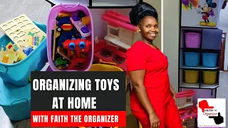 How to Organize Toys| Keeping the Play room tidy | Organizer's Kids Play Space