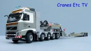 WSI Volvo FH 10x4 Tractor + Scheuerle Trailer 'Affolter' by Cranes Etc TV