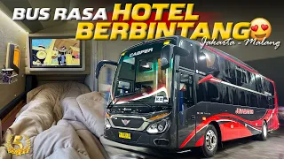 NAIK BUS INI RASANYA GAK MAU TURUN 😂‼️Trip Jakarta - Malang with Juragan 99 Trans CASPER