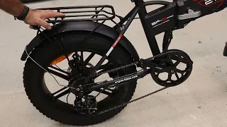 FAT BIKE ENGWE EP 2 Pro 🚴‍♂️😱 UNA BICICLETA ELECTRICA PLEGABLE Y ECONOMICA QUE VA A IMPRESIONAR !!