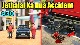 Jethalal ka Hua Accident || Gokuldham Society GTA 5 || #30