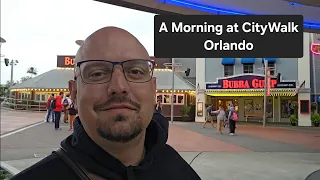 A Morning at CityWalk Orlando