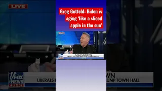 Gutfeld ROASTS Biden being ‘spoonfed’ answers #shorts