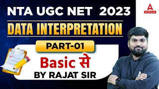 UGC NET 2023 PAPER 1 | MATHS | Data Interpretation Part -1 Basic से I by Rajat sir