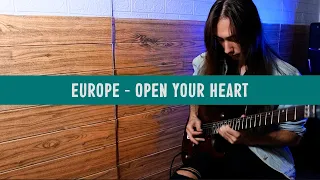 Europe - Open Your Heart (guitar cover)