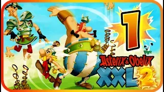 Asterix & Obelix XXL 2 Walkthrough Part 1 Remaster (PS4, XB1, PC, Switch) Lutetia