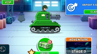 Hills of Steel (MOD, Unlimited Coins) Hills of Steel All 22 Tanks Unlocked & Upgrade Game Play #35
